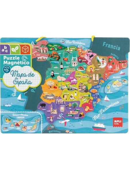 Mapa magnetico de España