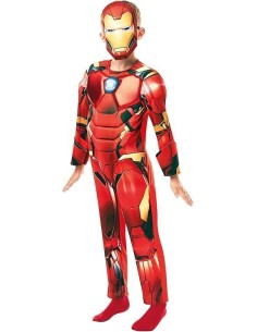 DISFRAZ IRON MAN AVENGERS MUSCULO 5-6 AÑ 2