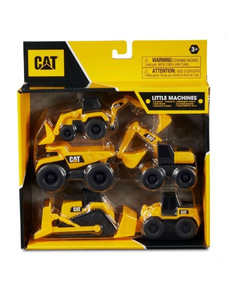 CAT - Pack de 5 vehículos de construcció