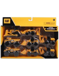 CAT - Little Machines - Pack de 8 vehícu