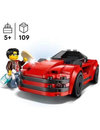 60448 Red Sports Car Lego