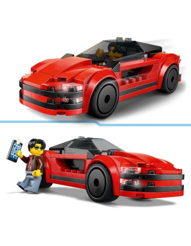 60448 Red Sports Car Lego