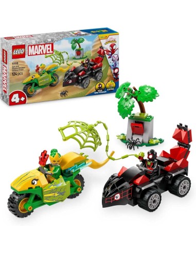 LEGO Spidey Spin y Electro: Duelo de Veh