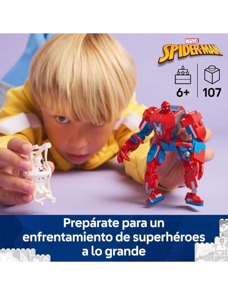 76308 Spider-Man Mech vs. Anti-Venom Leg