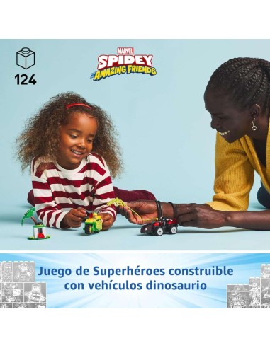 LEGO Spidey Spin y Electro: Duelo de Veh