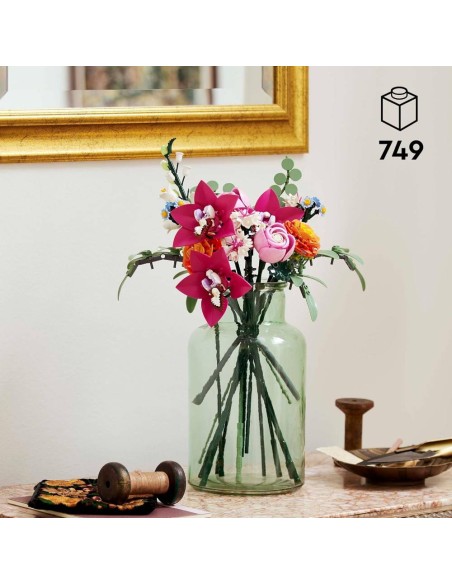 10342 Pretty Pink Flower Bouquet Lego