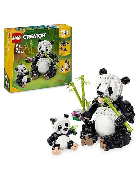 Fauna Salvaje: Familia de Pandas