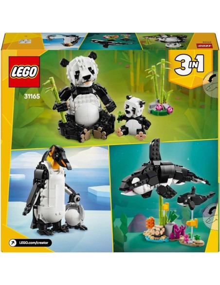 Fauna Salvaje: Familia de Pandas