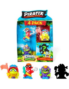 PIRATIX CRAZY JUNGLE - Four Pack Asst.12