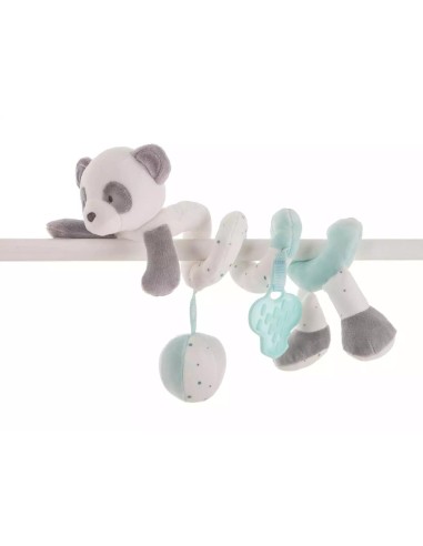 Espiral baby panda agua marina 25cm