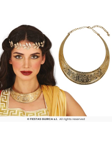 COLLAR METAL ROMANA GRIEGA