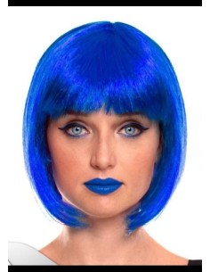 PELUCA MEDIA MELENA AZUL 100 GR.