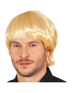 PELUCA CORTA RUBIA HOMBRE