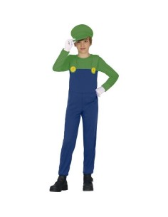 DISFRAZ LUIGI MAQUINISTA 10-12 Años