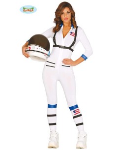 DISFRAZ ASTRONAUTA MUJER (M)