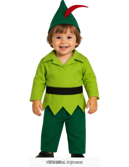 DISFRAZ ARQUERO PETER PAN18-24 Meses