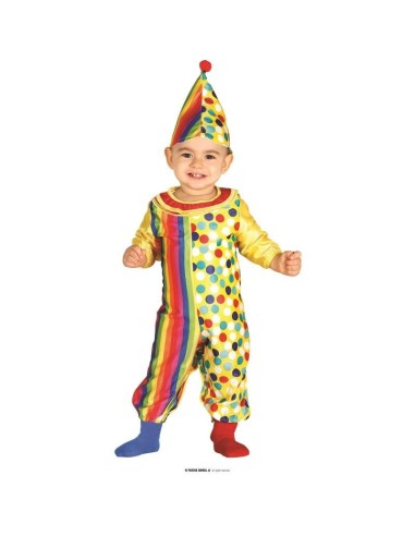 DISFRAZ PAYASO 12 – 18 Meses