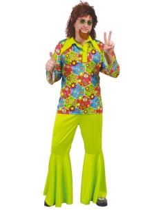 DISFRAZ FLOWER POWER, ADULTO, 54 – 56 (X