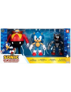 Sonic - Pack de 3 Figuras de 10 cm 