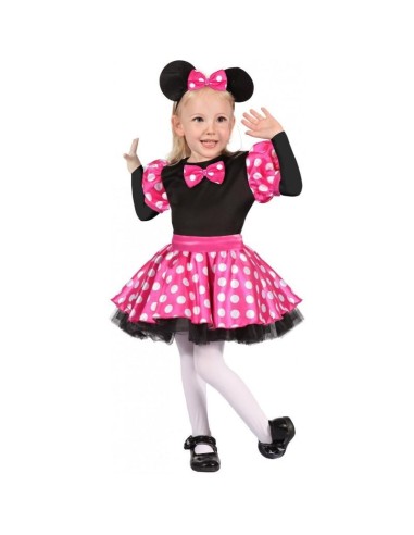 DISFRAZ MINNIE ROSA FUXIA 3-4 AÑOS