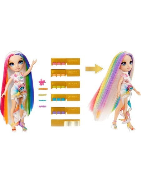 Rainbow High Hair Chalk & Style Doll- Am