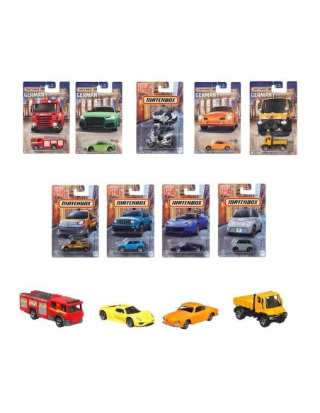 Matchbox European Streets Die-Cast vehíc