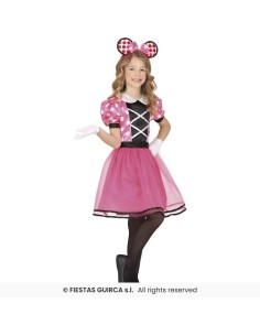 DISFRAZ RATONCITA ROSA 5-6 AÑOS MINNIE 2