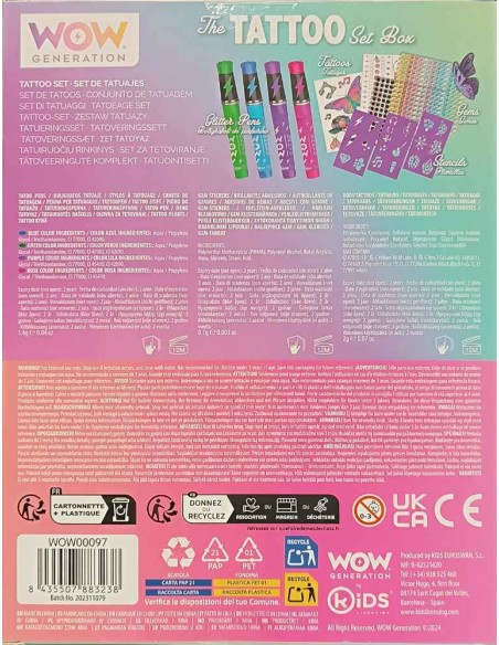 Kit Tatuaje En Cdu Wow Generation