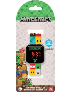 Reloj Led Minecraft 2