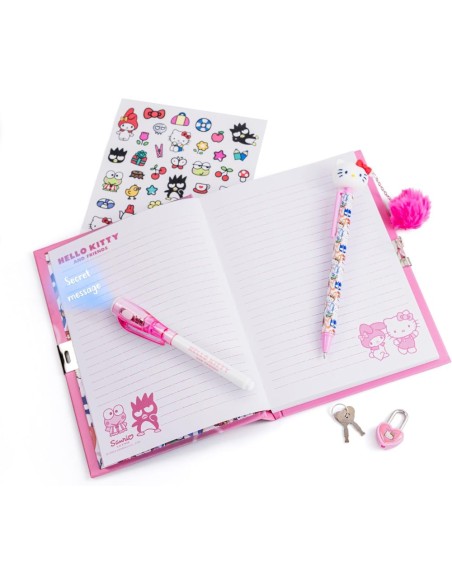 Diario Con Boligrafo Magico Hello Kitty