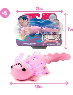 Fingerlings Axolotl Nadador 2