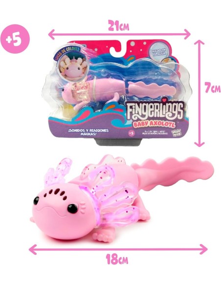 Fingerlings Axolotl Nadador