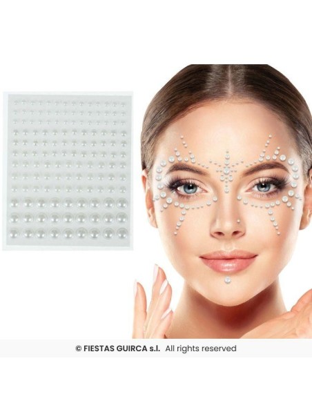 Joyas faciales perlas surtidas