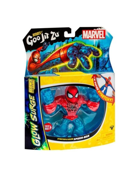 Spiderman Fig Marvel Glow Heroe Gjz
