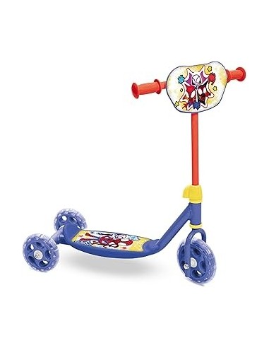 1º patinete 3 ruedas Spidey New