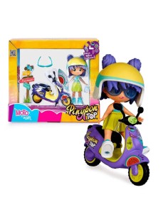 Pinypon Top Moto Girl