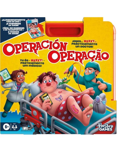 Juego Operación con Estuche Todo en uno