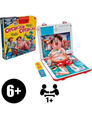 Juego Operación con Estuche Todo en uno