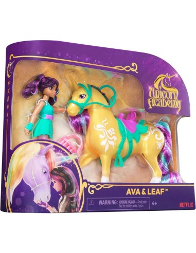 Unicorn Academy Ava & Leaf Set