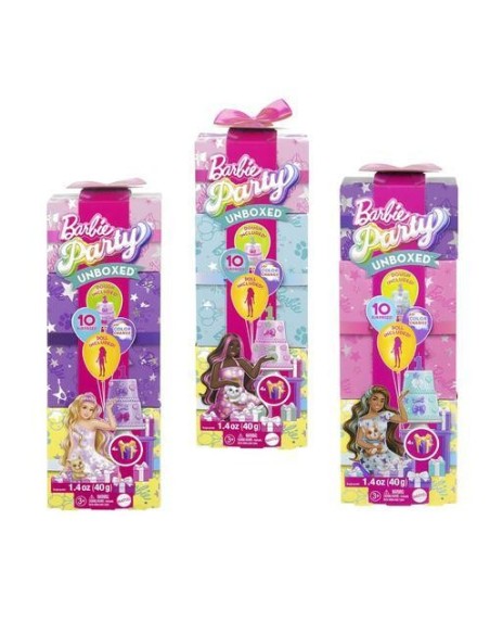 Barbie Party Unboxed™ Surtido De Muñeca