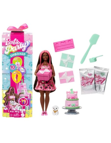 Barbie Party Unboxed™ Surtido De Muñeca