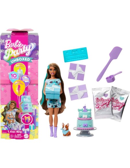 Barbie Party Unboxed™ Surtido De Muñeca