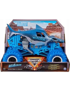 Coche Monster Jam Megalodon Oscuro 1:24