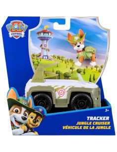 Paw Patrol - Vehiculo con figura Tracker