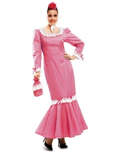 DISFRAZ CHULAPA MADRILEÑA ROSA MUJER XXL