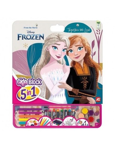 Actividades GigaBlock 5 en 1 Frozen