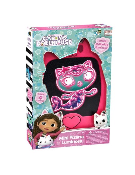 Minipizarra Luminosa Casa Muñecas Gabby
