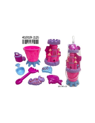 SET CUBO C/CASTILLO C/ACC. PRINCESAS