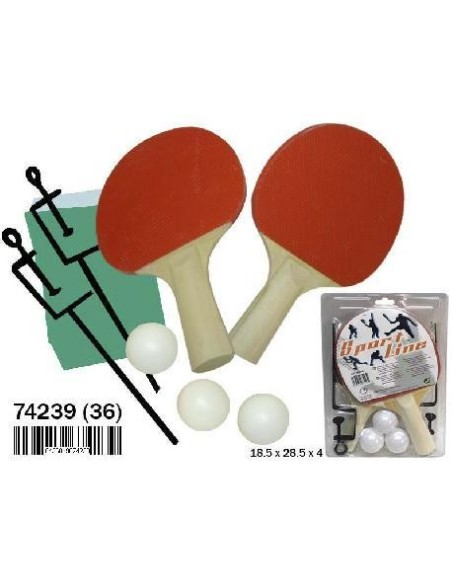 Blister de Raquetas ping-pong c/ pelotas