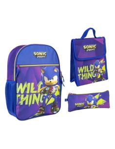 Mochila Mediana Portamerienda Sonic